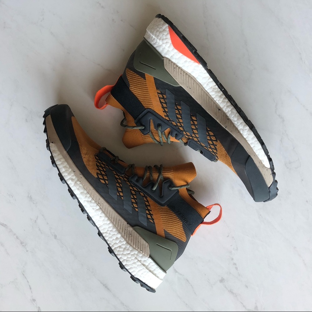 WORN ONCE Adidas Terrex Free Hiker Boost Shoes